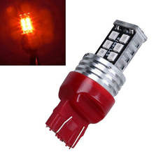 2Pcs Auto Tail Stop Light LED Strobe Flash Blinking Brake DC 12V 7443 Strobe Flash Light Brake Blink Light Lamp Bulb Red Lamp 2024 - buy cheap