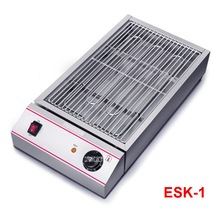 ESK-1 печь для барбекю без дыма контроль температуры электрическая духовка Бытовая Коммерческая барбекю ямы закрытый гриль-барбекю 2024 - купить недорого
