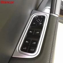 Bbincar Interior Accessories For Porsche Cayenne 2018 2019 ABS Armrest Regulator Door Window Lifter Switch Button Panel Trim 2024 - buy cheap