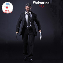 1:6 X-man Wolverine Logan Action Figure Old Hugh Jackman Head Sculpt Body Figure Western Suit DIY 12Inches Figurine Dolls 2024 - buy cheap