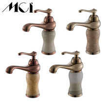 Artistic Bathroom Vessel Sink Faucet Basin Faucet Deck Mounted Bathroom Kitchen Mixer Tap Hot Cold Tap Torneira Banheiro Mci 2024 - buy cheap