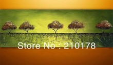 handmade oil painting on canvas modern 100%  Best Art Landscape oil painting original  directly from artis  LA1-010 2024 - buy cheap
