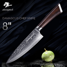 Professional Chef Knife Damascus Steel Kitchen Knives Japanese 8 inch VG-10 67 Layers Meat Knife Slicing Cutter Tool Wood Handle 2024 - buy cheap