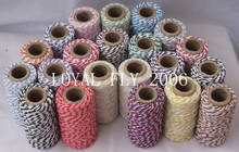 33pcs/lot 33 kind color becautiful double color 100% cotton bakers twine 20m/spool 2024 - buy cheap