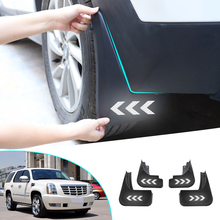 Mud guards For Cadillac Escalade 2007 2008-2014 GMT900 Car Mud Flaps Fender Mudguards Reflective Warning Mudflaps Splash Guards 2024 - buy cheap