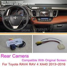 Lyudmila For Toyota RAV4 RAV 4 XA40 2013~2016 / RCA & Original Screen Compatible / Car Rear View Camera Sets / HD Reverse Camera 2024 - buy cheap