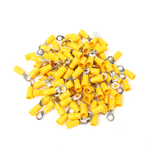 20 Pcs RV5.5-5 Yellow Ring insulated terminal cable Crimp Terminal suit 4-6mm2 Cable Wire Connector 2024 - buy cheap