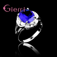 925 prata esterlina boa venda anéis de dedo zircônio cúbico para mulheres design diferente joias de cristal atacado 2024 - compre barato