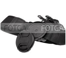 Fotga-tampa de lente de câmera para smartphones, suporte com fivela, tamanho 72mm, 77mm, 82mm, canon, nikon, sony 2024 - compre barato