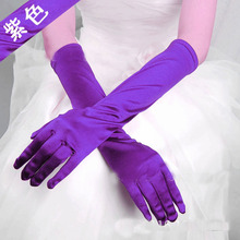 10pc/ lot 20color 38cmWomen lady dancing performance long purple gloves fashion evening party  glove free shipping 2024 - buy cheap