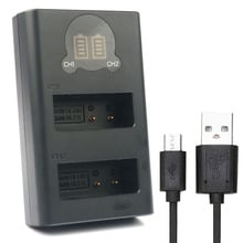 DMW-BLG10 BLE9 камера Bttery Dual USB зарядное устройство для Panasonic DMC-TZ80/TZ81/TZ100/TZ101/TZ110/ZS110 DC-ZS220GK 2024 - купить недорого