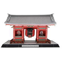 DIY Kaminarimon Gate of Senso-ji Temple, Japan Craft Paper Model 3D Architecture DIY Education Toys Handmade Adult Puzzle Game 2024 - buy cheap