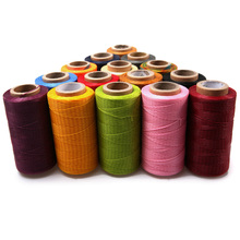 1pcs 200m 150D Spool 1.0mm Flat Sewing Leather Waxed Poly Thread Cord Stitching for Leathercraft DIY Multiple Colour Choose 2024 - buy cheap