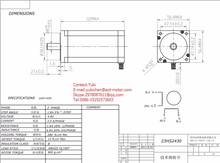 Free ship from Germany! ACT Motor 3PCS Nema23 Stepper Motor 23HS2430 Single Shaft 4-Lead 425oz-in 112mm 3.0A Milling Machine Cut 2024 - buy cheap