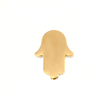 HAMSA-Colgante perforado de 2mm, tobogán de acero inoxidable de Fátima, colgante con abalorio, Color dorado/acero, espejo/cepillo pulido, 50 Uds. 2024 - compra barato