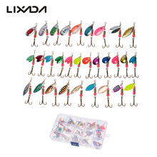 30Pcs/Set Fishing Lures Mixed Color Metal Spinner Hard Fishing Baits Artificial Lures Pesca Fishing Tackle Equipment Accessory 2024 - buy cheap