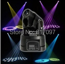 New Qspot 15W LED Moving Head Spot RGB Stage Mini Lighting for Club DJ Party LED Mini Moving Head DMX Spot Stage Light 2024 - buy cheap