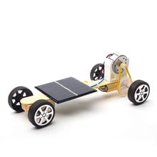 Солнечный игрушечный автомобиль тележка детский научный ЭКСПЕРИМЕНТАЛЬНЫЙ НАБОР собранная энергия Система солнечная энергия игрушки для детей подарок 2024 - купить недорого
