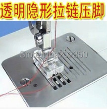 Domestic Multi-Function Machine Parts,Invisible Zipper Presser Foot,Plastic Material,Compatible With Brother,Janome,Singer... 2024 - buy cheap