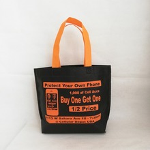 ¡Venta al por mayor! 1000 unids/lote de bolsas de mano personalizadas, bolsas para supermercado con Logo reciclable, bolsas no tejidas, bolsos informales para mujer, promocionales 2024 - compra barato