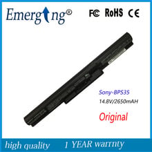 Оригинальный новый корейский Аккумулятор для ноутбука SONY VGP-BPS35A BPS35 F14316SCW F15217SCB, 14,8 в, 2670 мАч 2024 - купить недорого