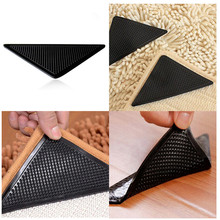 Juego de 4 unids/set de alfombrillas lavables reutilizables, alfombrillas antideslizantes con agarre de silicona para el Hogar, baño, sala de estar, cocina, almohadillas antideslizantes 2024 - compra barato