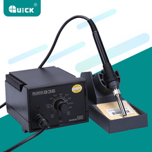 QUICK 936 110V/220V Soldering Rework Station Constant Temperature Anti-Static 60w Soldering Iron ESD Safe Welding Station 2024 - buy cheap