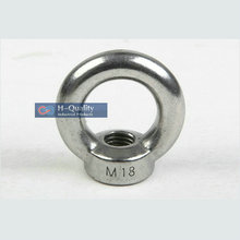 5PCS/LOT Rigging Hardware Heavy Duty M14 DIN582 Metric Thread Stainless Steel 304 Double Eye Nut 2024 - buy cheap