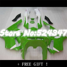 Kit de carenado de ZX-6R Ninja, para kawasaki Ninja ZX6R 1994-1997 ZX 6R 94 95 96 97, color verde y blanco, gran oferta, 94-97 2024 - compra barato