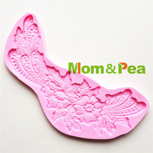 Mom&Pea MPA1705 Flower Deco Shaped Silicone Mold Cake Decoration Fondant Cake 3D Mold Food Grade Soap Mold 2024 - buy cheap