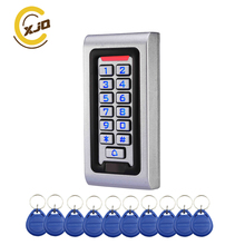 XJQ 125KHZ,IP68 Waterproof Metal Case RFID Proximity Card Keypad Access Control System 2000Users Standalone Door Access Control 2024 - buy cheap