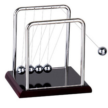 2016 early fun desenvolvimento educacional brinquedo de mesa presente newtons berço aço equilíbrio bola física ciência pêndulo t0427 p15 0.55 2024 - compre barato