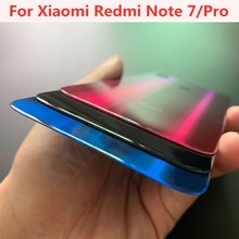 Glass Battery Cover Case Spare Parts For Xiaomi Redmi Note 7/Pro Battery Back Cover Door Phone Housing Case Free Shipping 2024 - buy cheap