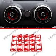 Car Decoration For Audi A3 S3 8V 2013 2014 2015 2016 Red Air Vent Outlet Replace 2024 - buy cheap