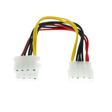 2 шт., 4-контактный разъем Molex Male-2 порта, блок питания Molex IDE Female, y-разветвитель, адаптер, кабель для ПК, охлаждающий вентилятор, жесткий диск для CD-драйвера 2024 - купить недорого