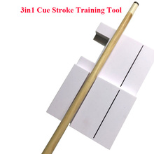 xmlivet Free shipping Billiards Pool 3 in 1 Cue Stroke Training Tool Snooker Cue Stroke Trainers Billiards Snooker Accessories 2024 - buy cheap
