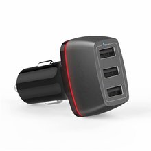 5V 5.1A Triple Three 3 Ports Universal USB Car Charger For iPhone iPad Air 21W  USB CAR CHARGER 2024 - buy cheap