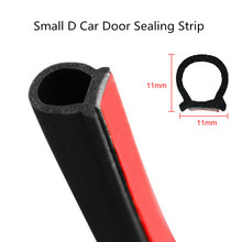 5 Meters Small D Car Door Seal Strips Sound Insulation For The Car D Shape 3M Door Seal Strip Auto Rubber Seals 2024 - buy cheap