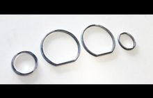 Conjunto de anéis cromados para velocímetro e mostrador, equipamento de medição de velocidade ca tech para bmw e36 m m3 gt 2024 - compre barato