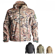 TAD Sharkskin Softshell Jacket Waterproof Sport Coat Outdoor Camouflage Hunting Clothes Men Hiking Camping Windbreaker 2024 - buy cheap
