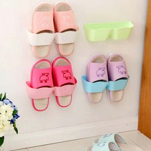 Nordic Chic Shoes Storage Convenient Shoes Rack Wall Hanging Shoes Organizer Shoe Shelf Stand Plastic 2024 - buy cheap