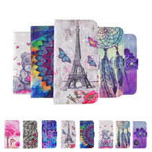 For Xiaomi Redmi Note 5 Pro Note 6 Pro Case 3D Painting Flip Case Cover PU Wallet Leather Case Color pattern Protective Cover 2024 - buy cheap