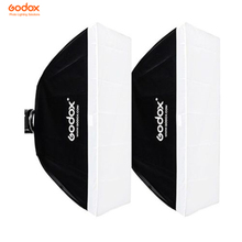 Godox-Flash estroboscópico para estudio fotográfico, difusor Softbox Rectangular reflectante de 23,6 "x 35,4"/ 60x90cm para montaje Bowens 2024 - compra barato