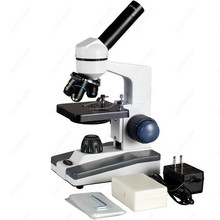 La ciencia biológica estudiante microscopio. AmScope 1000X la ciencia biológica estudiante microscopio + preparado y Diapositivas en blanco M152C-PB10 2024 - compra barato