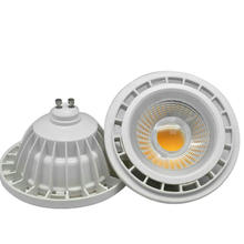 Bombilla LED AR111, 15W, G53 COB, GU10, AC110V-240V, DC12V, AR111, foco LED GU10 2024 - compra barato