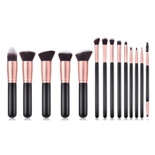14 Pcs  Makeup Brushes Wooden Handle Very Soft Hair Foundation Powder Make Up Brush Face Beauty Cosmetic Tools Pincel Y1 2024 - buy cheap