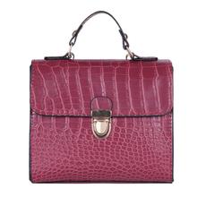 Fashion Women Crocodile pattern Leather Chain Messenger Bag Elegant Handbag Ladies Shoulder Crossbody Bags Women Purse Bolsos 2024 - buy cheap