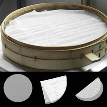 1Pc Non-Stick White Silicone Steamer Dim Sum Paper Restaurant Kitchen Under Steamers Mat Kitchen Cooking Tools Accessories 2024 - buy cheap