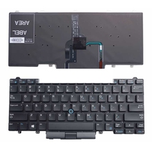 New Keyboard FOR DELL E5450 E7470 US laptop keyboard Backlight 2024 - buy cheap