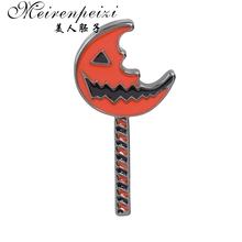 Meirenpeizi pins Metal Brooch Moon Pins Button Pins Badges Brooches for women Lapel pin Halloween Jewelry 2024 - buy cheap